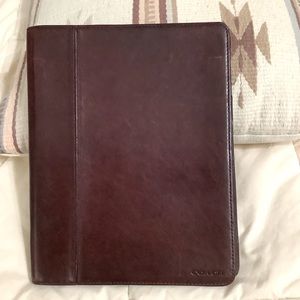 Coach IPad Leather Case